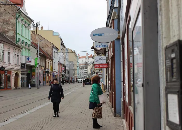 Leo Obchodna - Delux アパート *